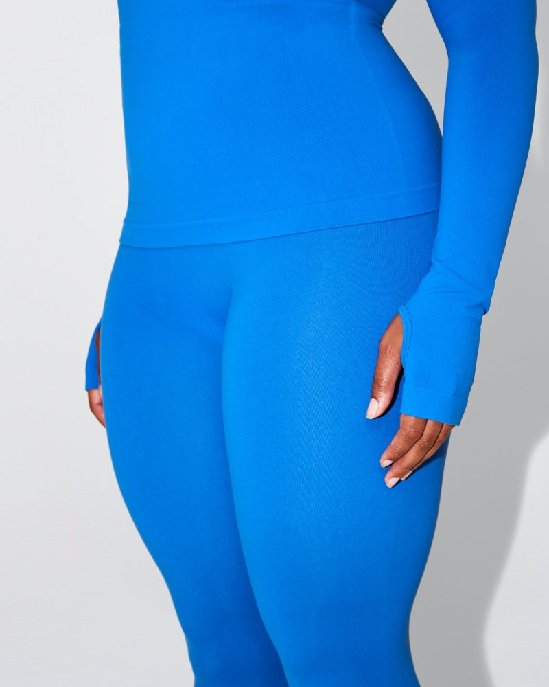 01 SOPHIA MOCK NECK BLUE LEGGINGS BLUE 0038