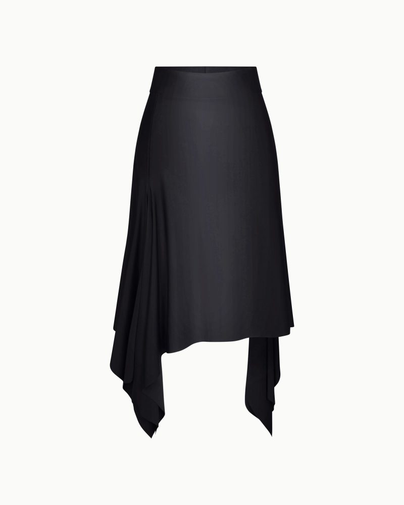 ASYMMETRICAL SKIRT NYLON BLACK F 5beacc52 9faa 4d67 a313 90559ff1328f