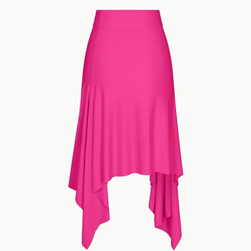 ASYMMETRICAL SKIRT NYLON FUCHSIA B d1f31c01 1224 4e5e a854 9de574ce64f7