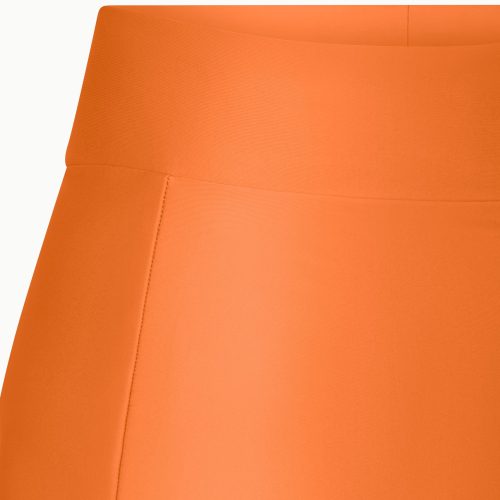 ASYMMETRICAL SKIRT NYLON PAPAYA DET