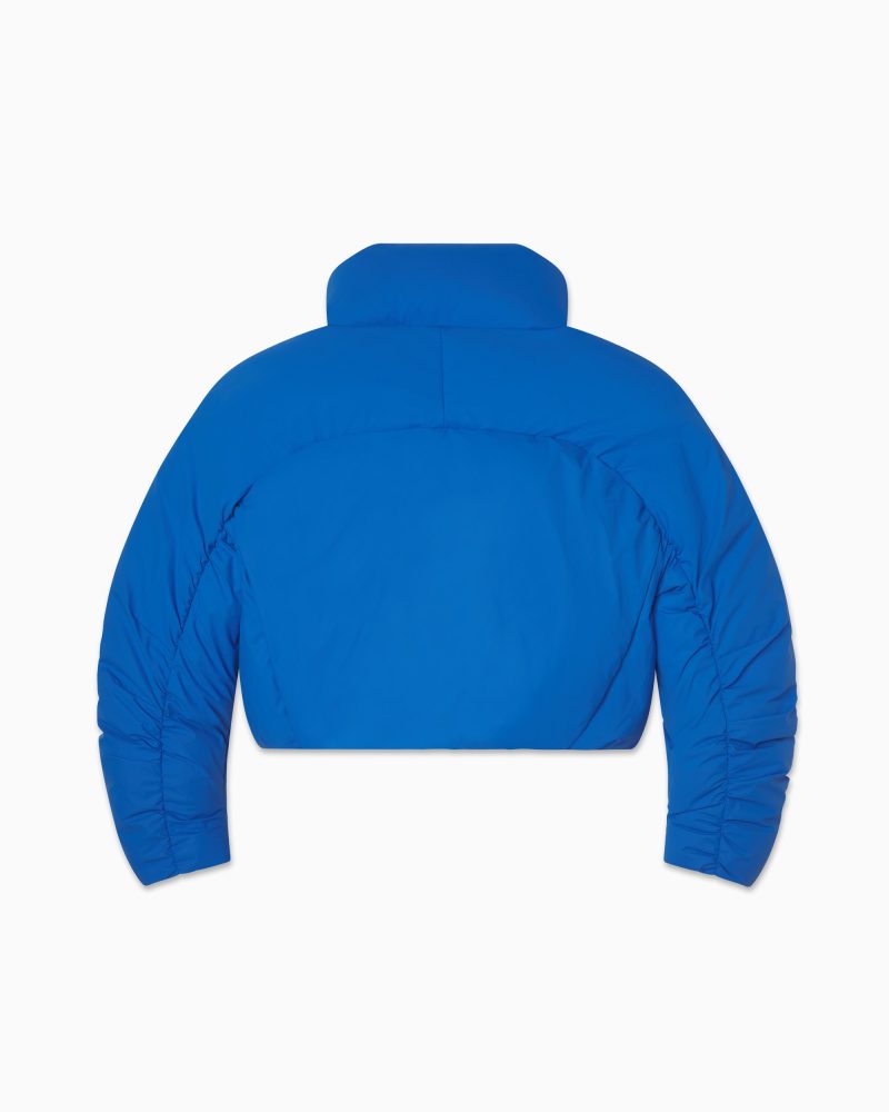 CROPPED PUFFER JACKET BLUE B1