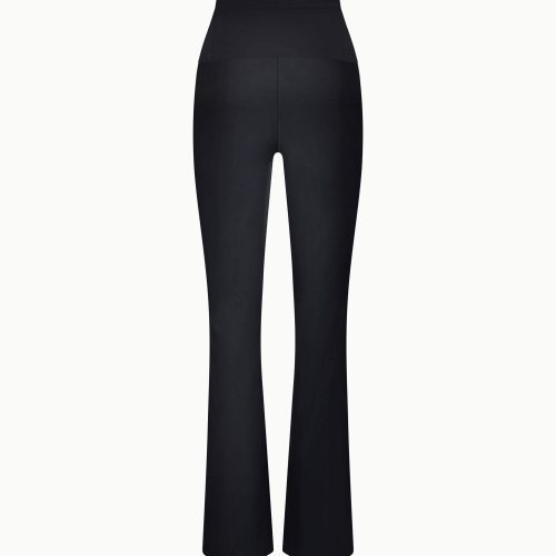 CUT OUT FOLDOVER PANTS NYLON BLACK B