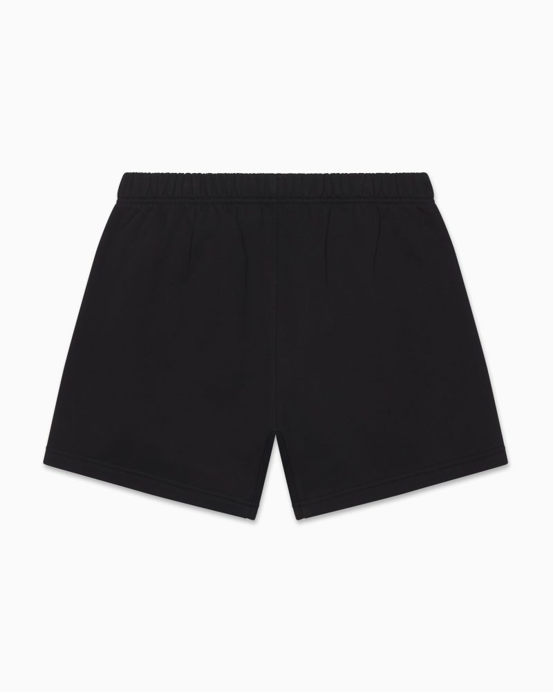 FLEECE BASKETBALL SHORT BLACK B