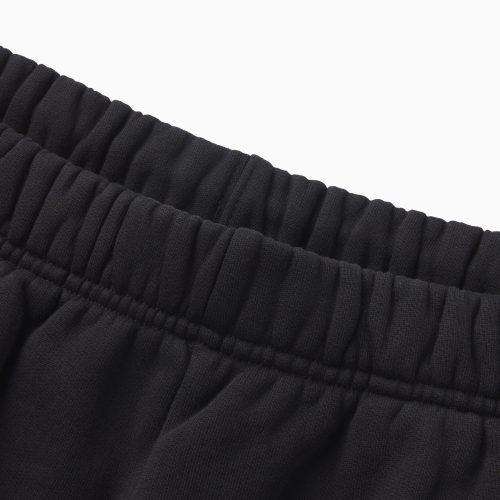 FLEECE BASKETBALL SHORT BLACK D1