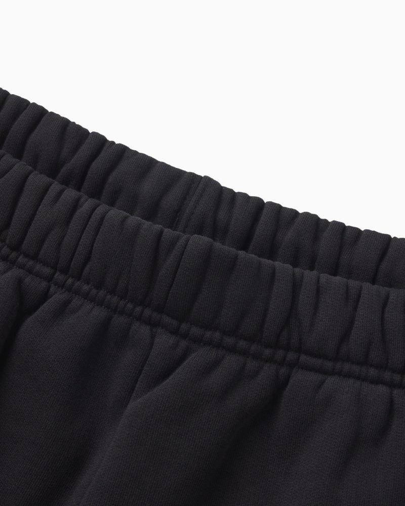 FLEECE BASKETBALL SHORT BLACK D1