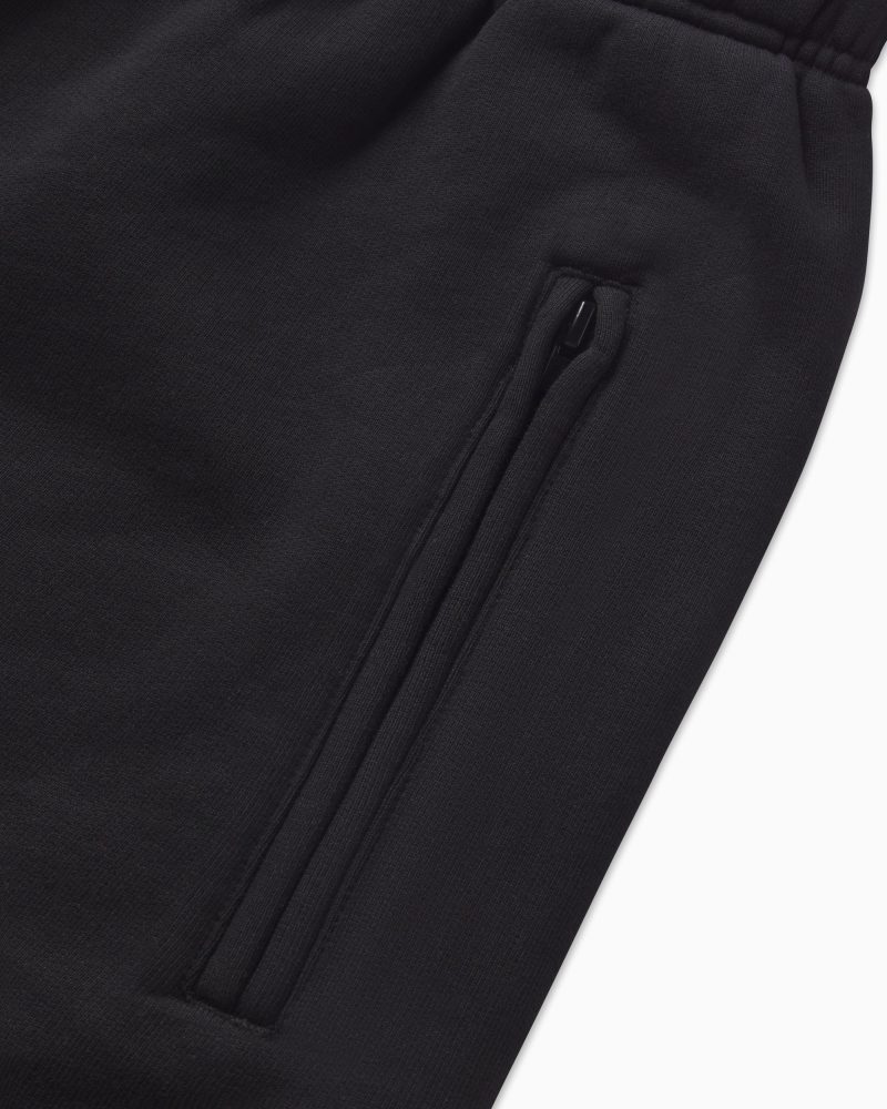 FLEECE BASKETBALL SHORT BLACK D2