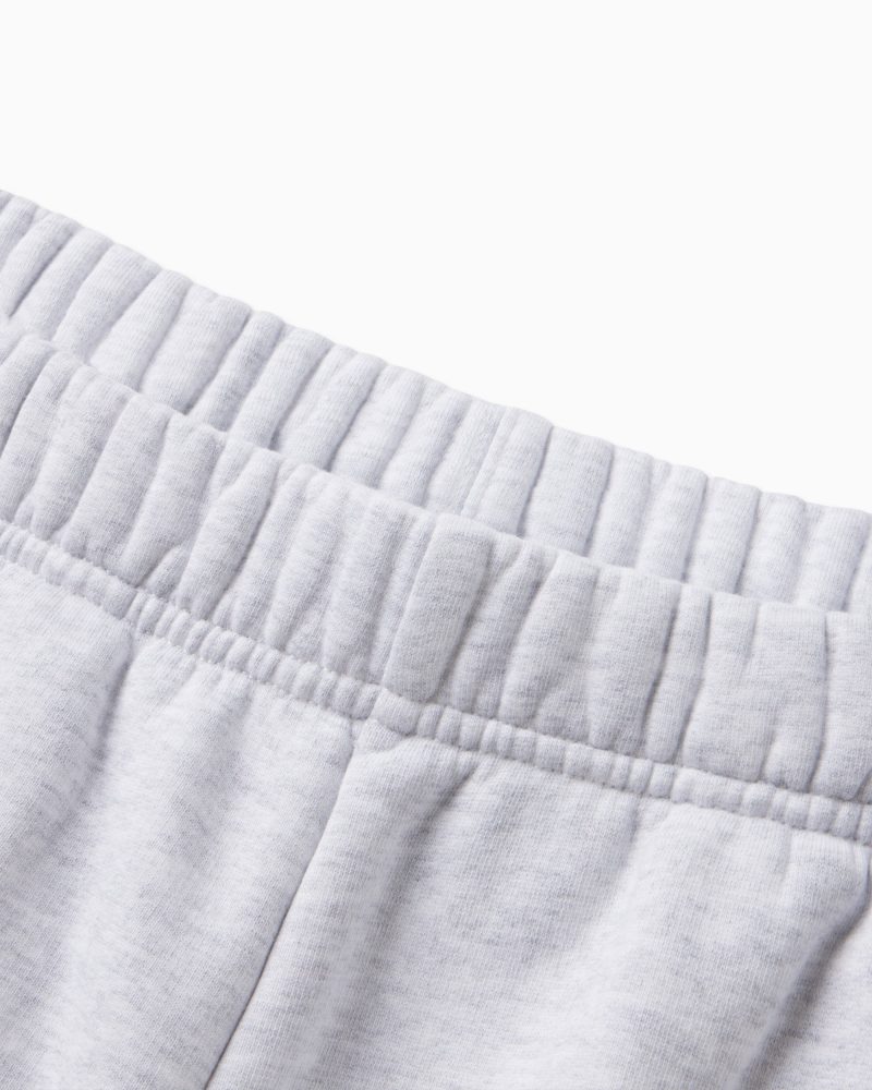 FLEECE BASKETBALL SHORT GREY D1