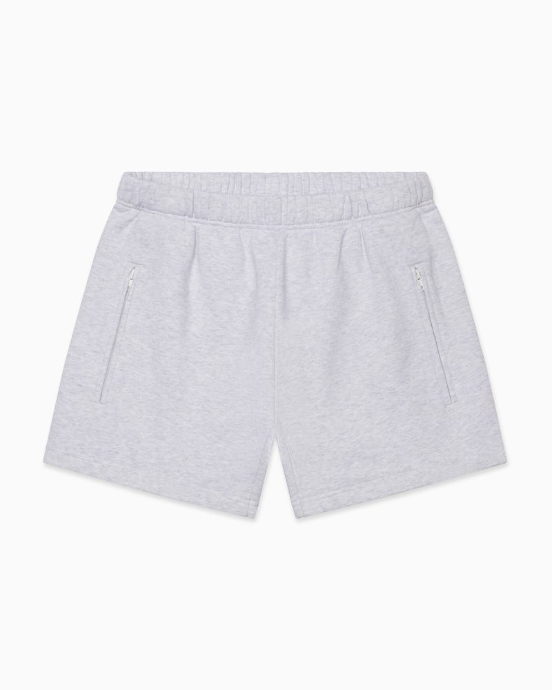 FLEECE BASKETBALL SHORT GREY F