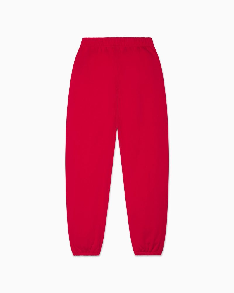 FLEECE JOGGER RED B