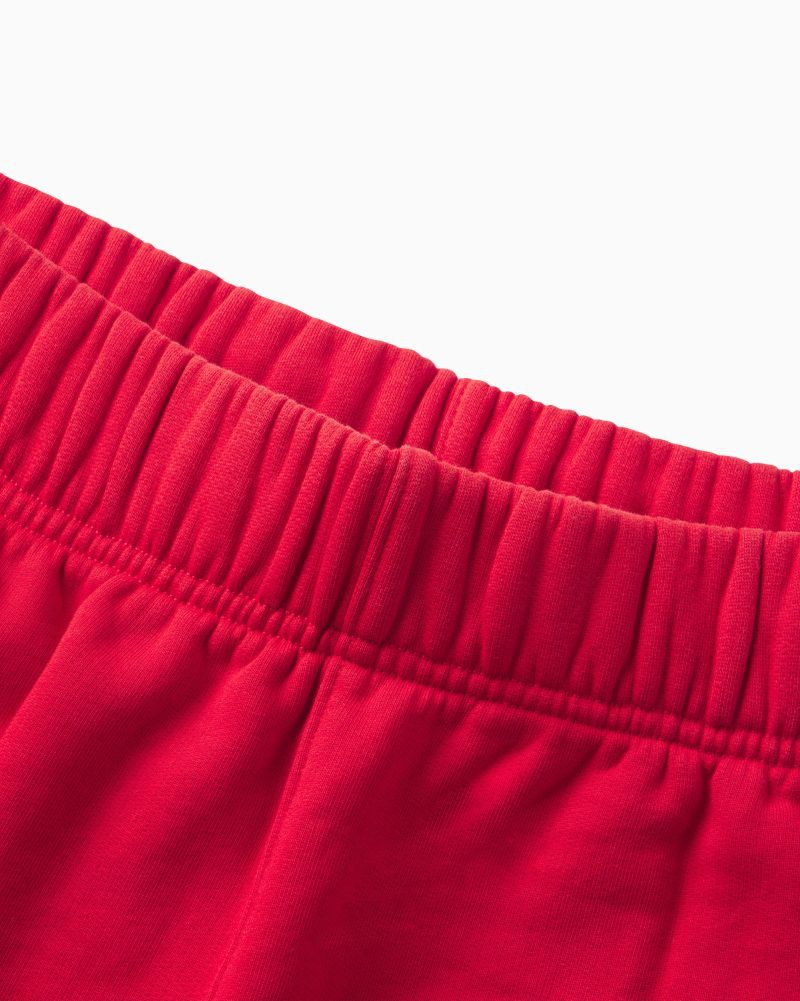 FLEECE JOGGER RED D