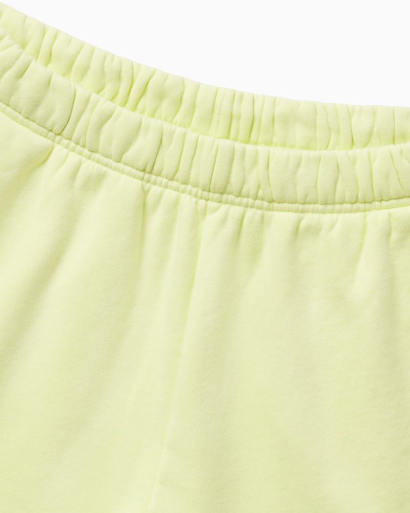 FLEECE LOUNGE SHORT NEON GREEN DTL1