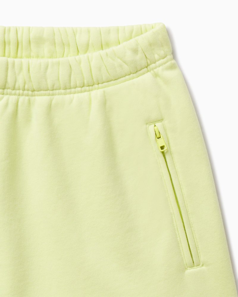 FLEECE LOUNGE SHORT NEON GREEN DTL2