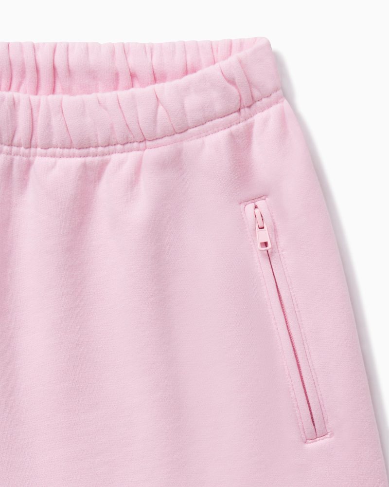 FLEECE LOUNGE SHORT PINK DTL2