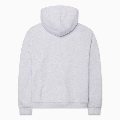 FLEECE OVERSIZED HOODIE GREY B