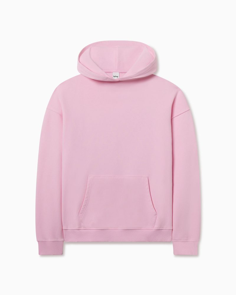 FLEECE OVERSIZED HOODIE PINK F c08bbca9 c131 4b6c 88ee feaa09d62998