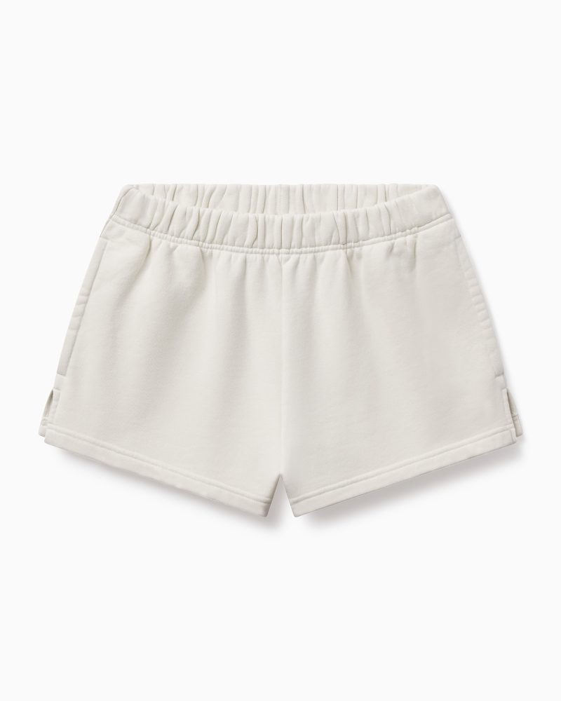 FLEECE SHORT SAND