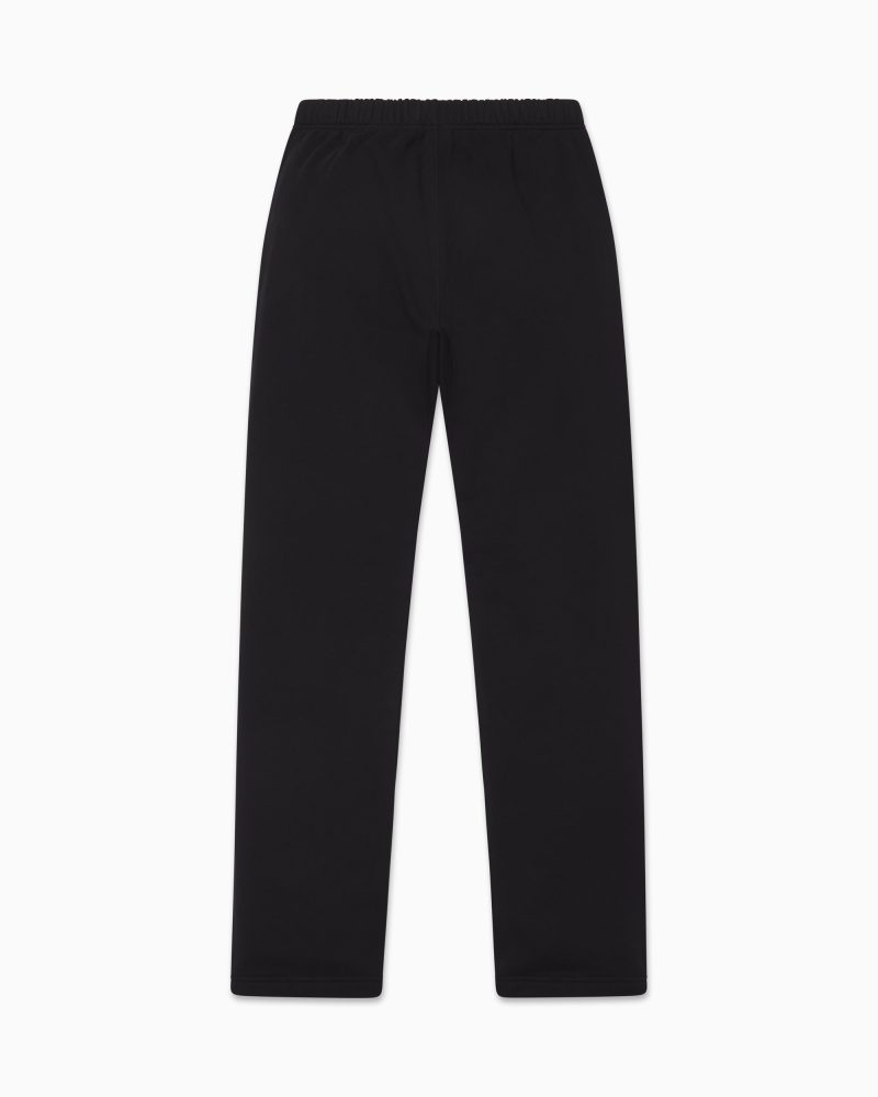 FLEECE STRAIGHT LEG SWEATPANT BLACK B