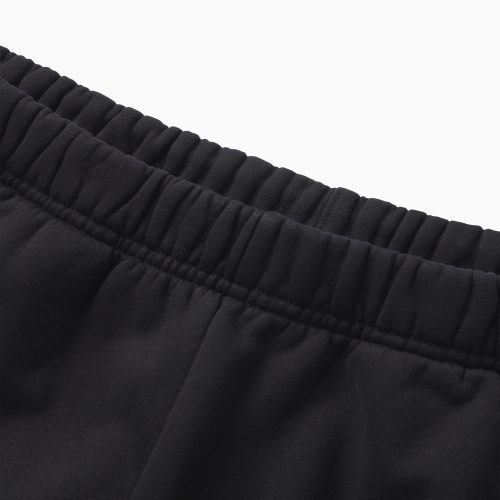 FLEECE STRAIGHT LEG SWEATPANT BLACK D1