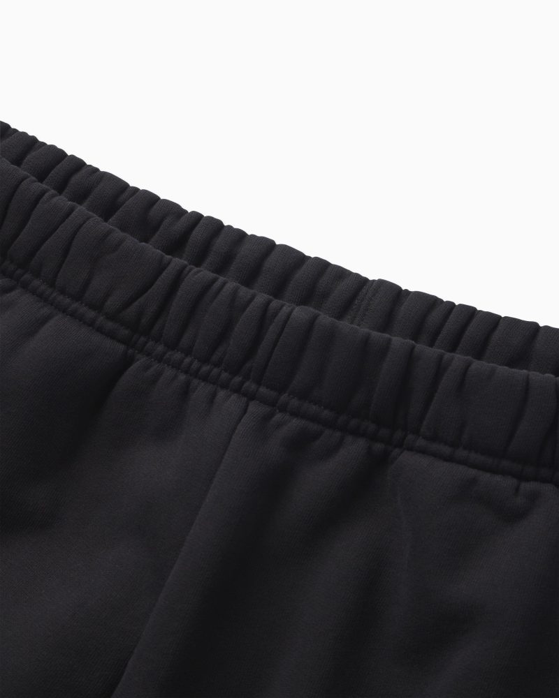 FLEECE STRAIGHT LEG SWEATPANT BLACK D1