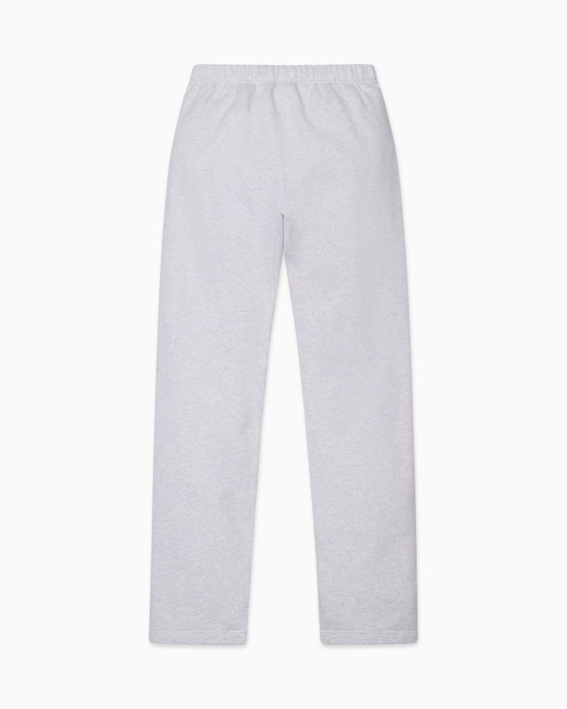 FLEECE STRAIGHT LEG SWEATPANT GREY B