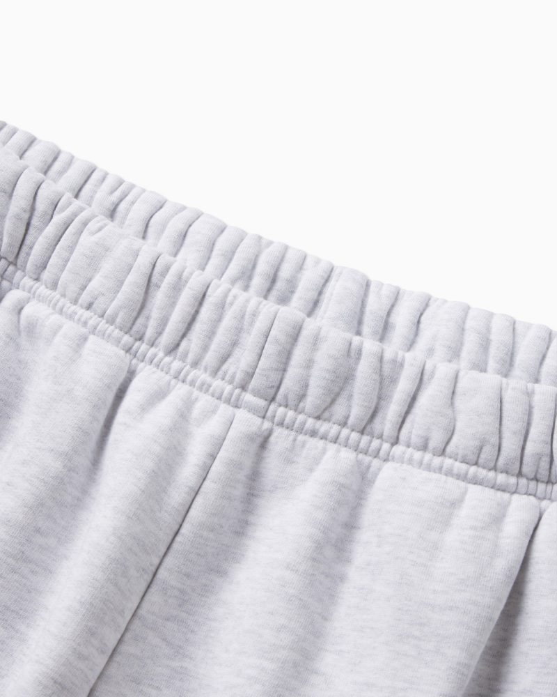 FLEECE STRAIGHT LEG SWEATPANT GREY D1