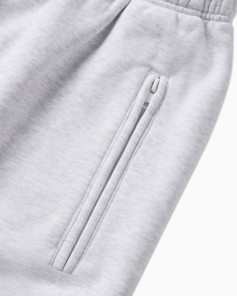 FLEECE STRAIGHT LEG SWEATPANT GREY D2