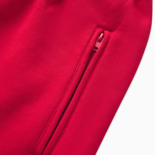 FLEECE STRAIGHT LEG SWEATPANT RED D2