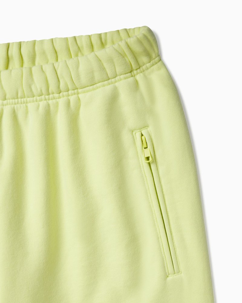 FLEECE STRAIGHTLEG PANT LEMON DTL1