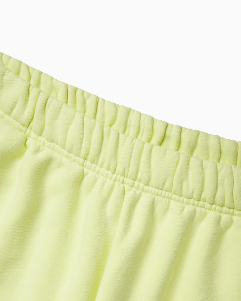 FLEECE STRAIGHTLEG PANT LEMON DTL2