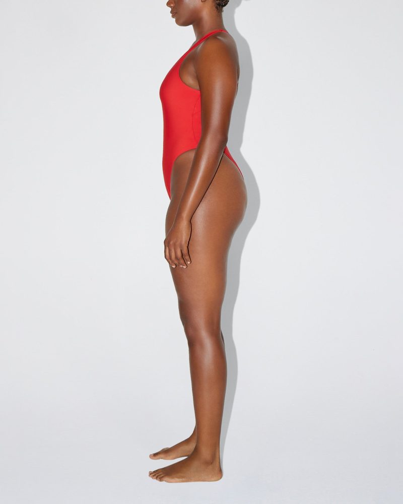 JANELL SWIM KS24 4002 F017 RED 0017