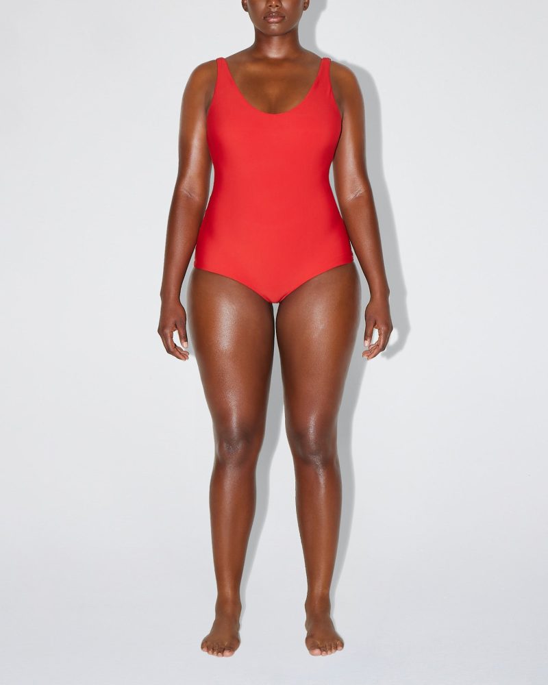 JANELL SWIM KS24 4004 F017 RED 0010