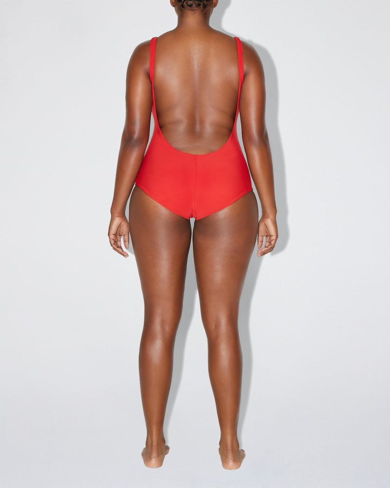 JANELL SWIM KS24 4004 F017 RED 0030