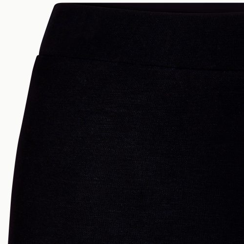 LOW RISE PANT SUEDE BLACK DET