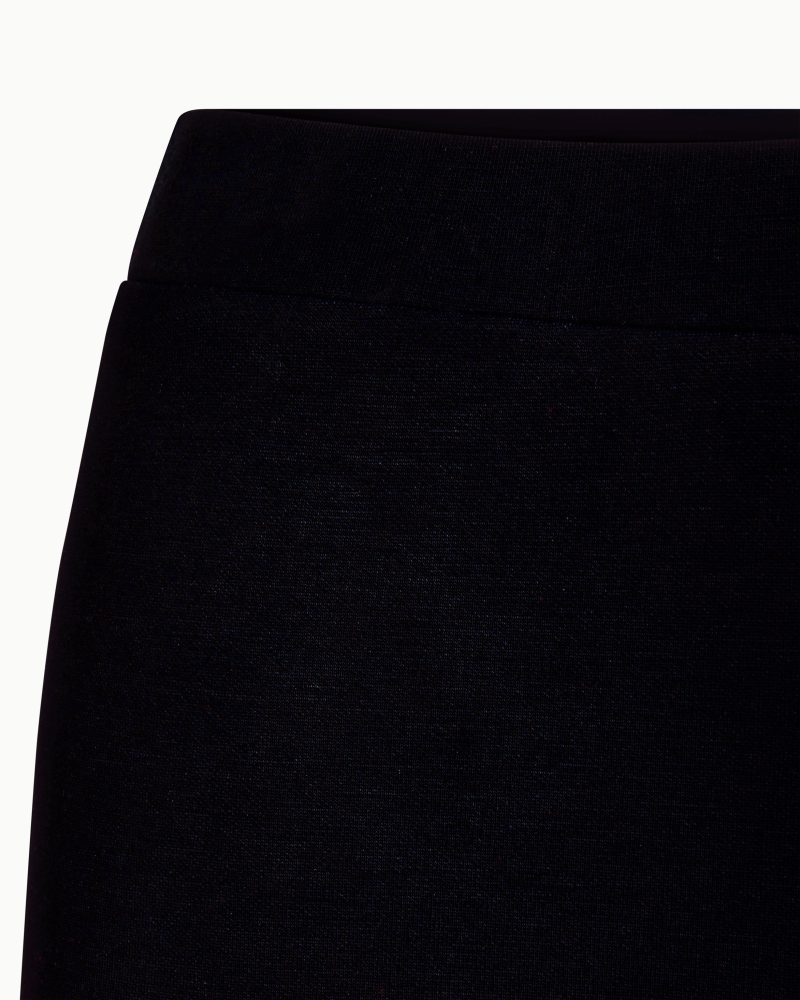 LOW RISE PANT SUEDE BLACK DET