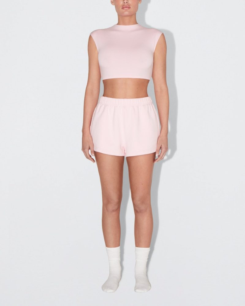 MADISON LOUNGE SHORTS SHORT MICRO TEE PINK 0004