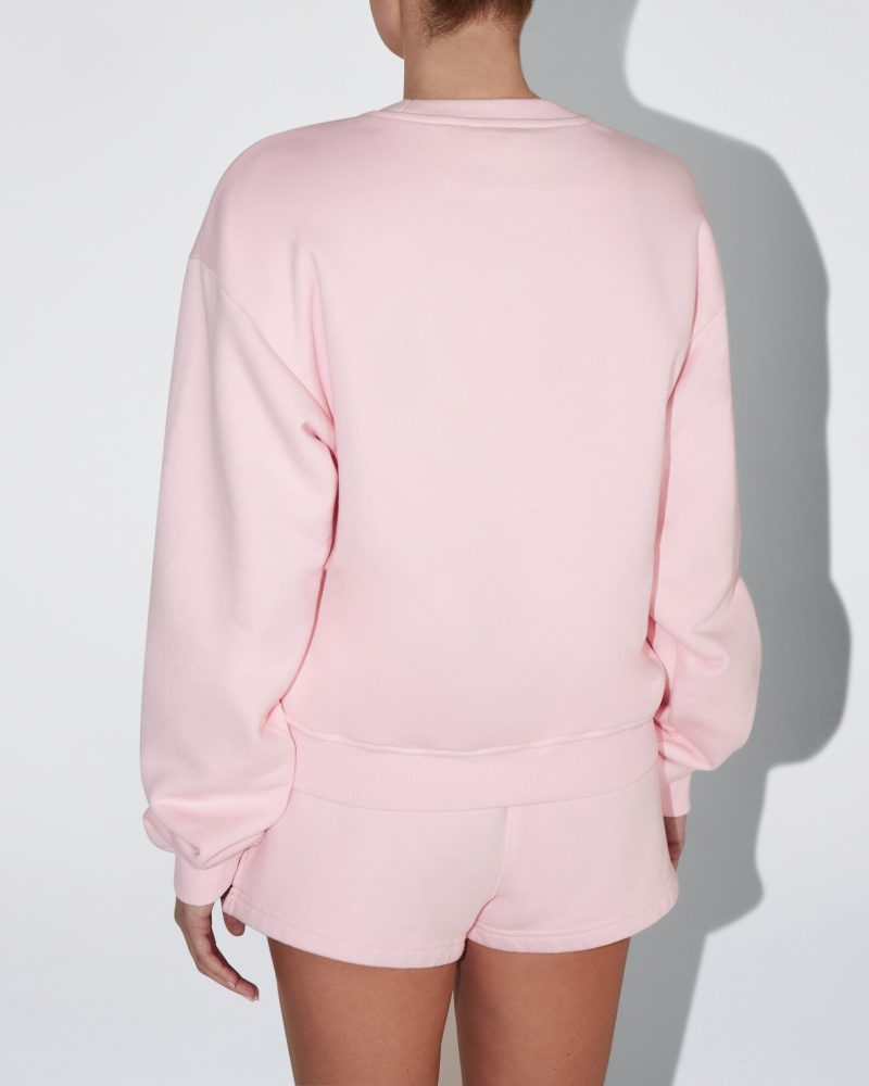 MADISON LOUNGE SHORTS SHORT PINK CREWNECK PINK 0013