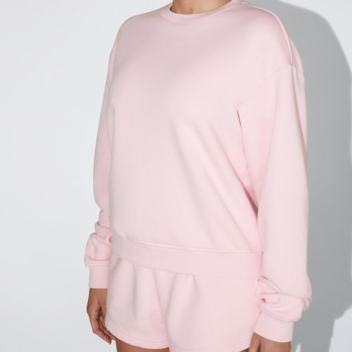 MADISON LOUNGE SHORTS SHORT PINK CREWNECK PINK 0014