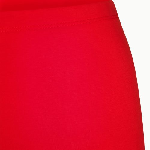 MINI SKIRT SUEDE TOMATO DET