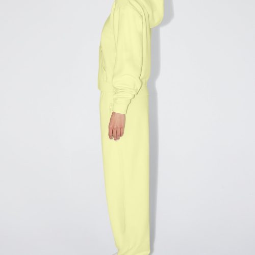 NATALIE JOGGER ECRU ZIP HOODIE LIMONCELLO 0011