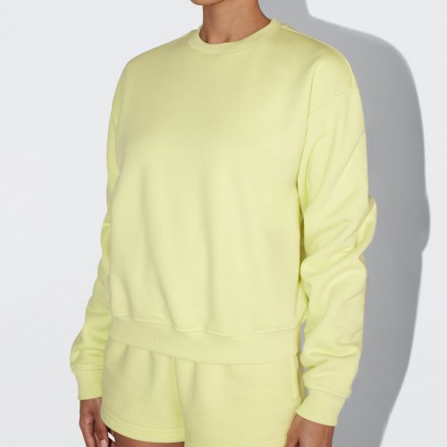 NATALIE LOUNGE SHORTS SHORT LIMONCELLO CREWNECK LIMONCELLO 0003