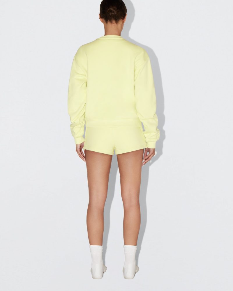 NATALIE LOUNGE SHORTS SHORT LIMONCELLO CREWNECK LIMONCELLO 0007