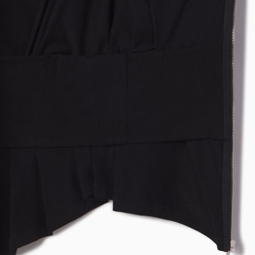 OFF THE SHOULDERPLEATED BLACK DTL