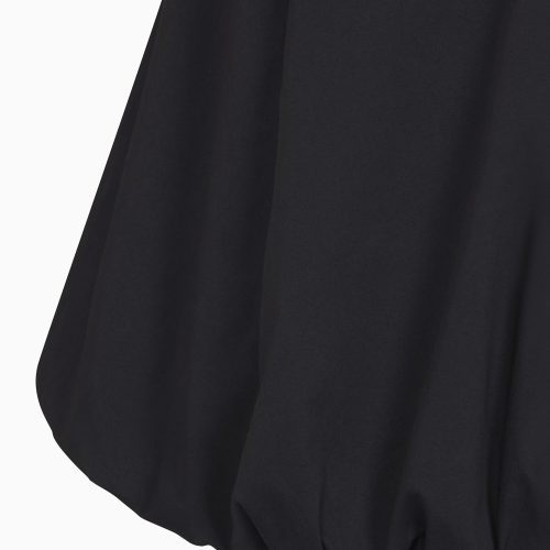 POPLIN BUBBLE MINI SKIRT POPLIN BLACK D