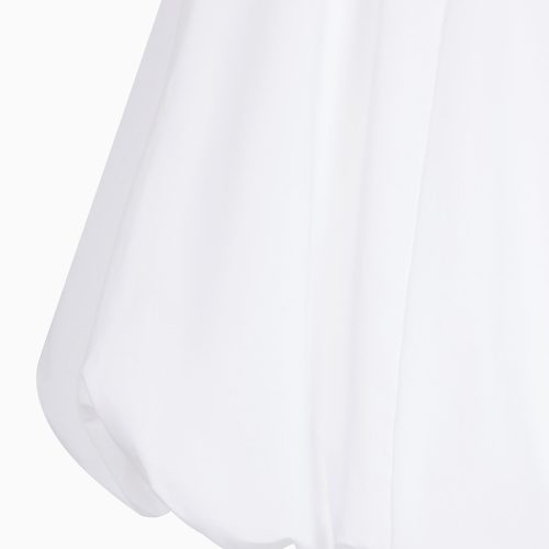 POPLIN BUBBLE MINI SKIRT POPLIN WHITE D