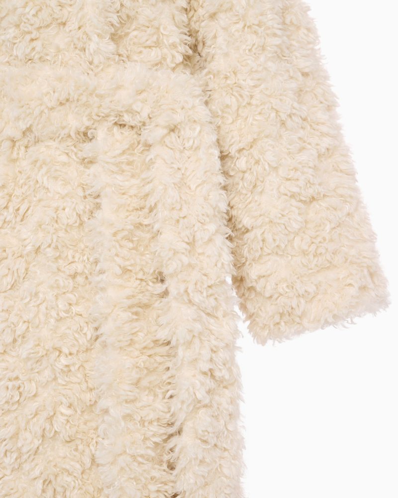 SHAGGY FAUX FUR OVERSIZED COAT CREAM 2 ed0d4bfe 3576 4c8c 9864 0d063b5022f2