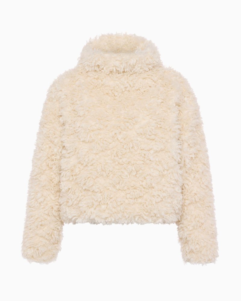 SHAGGY FAUX FUR PULLOVER CREAM 1 86d1c052 5746 4c0e 990c be1498e0cd59