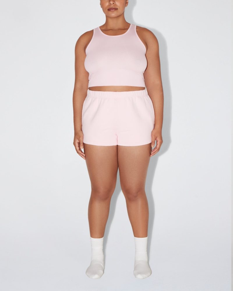 SOPHIA LOUNGE SHORTS SHORT PINK TANK PINK 0003