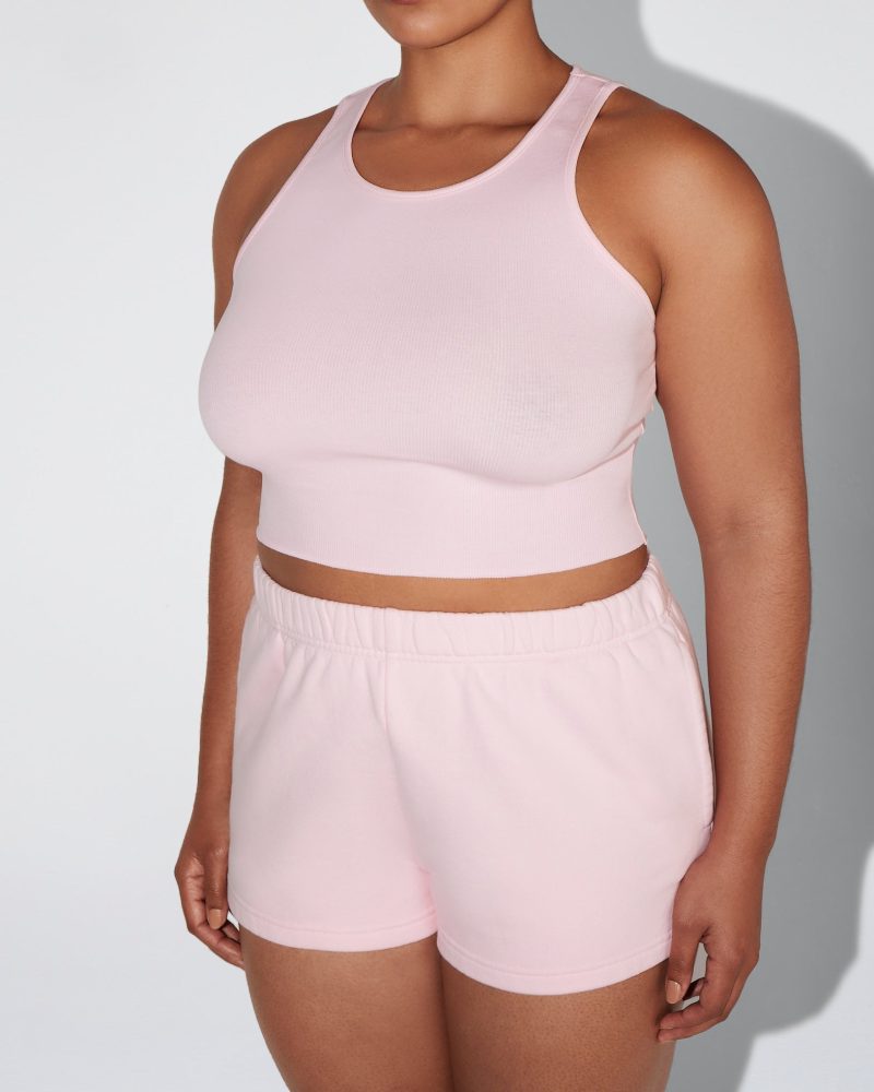 SOPHIA LOUNGE SHORTS SHORT PINK TANK PINK 0015