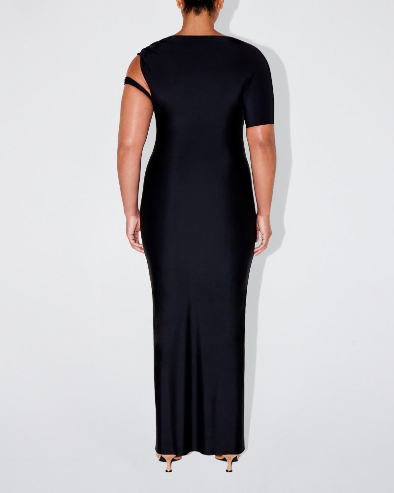 SOPHIA SLEEK TWIST MAXI DRESS BLACK SLEEK 0052 d9a6ceea 6b17 43f8 a308 3985b0b284c0