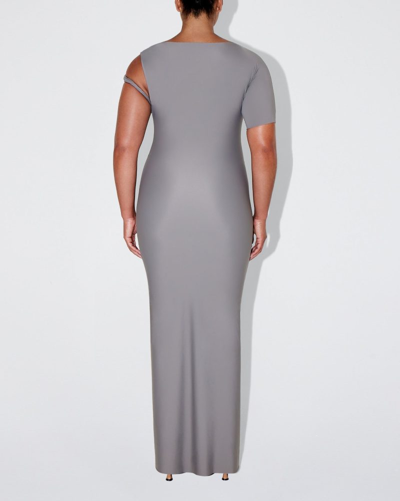 SOPHIA SLEEK TWIST MAXI DRESS STEEL GREY SLEEK 0020 842c807d a090 4856 a440 fad1483ba2ce